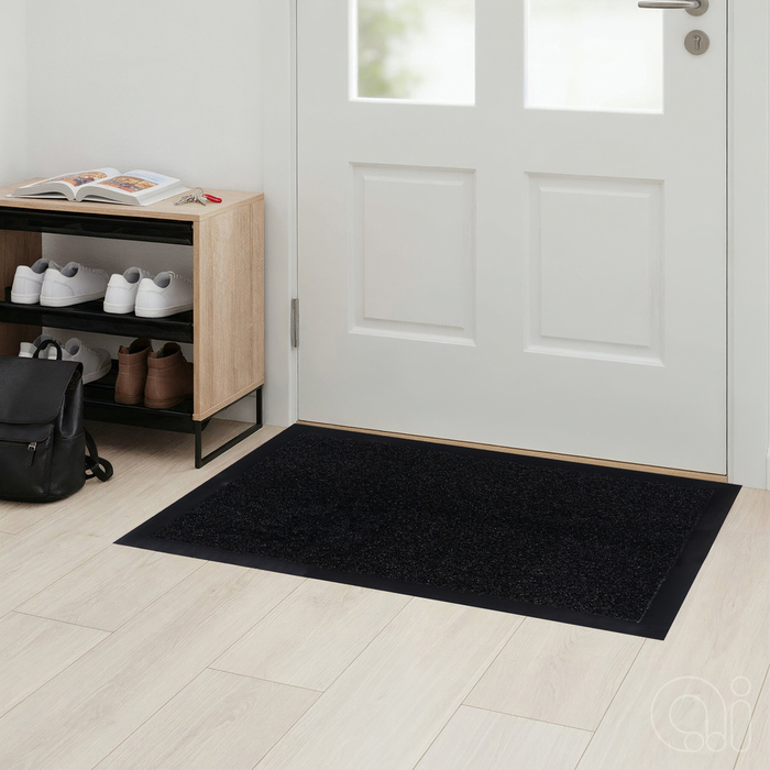 Wash&Clean dørmatte svart 60 x 80 cm